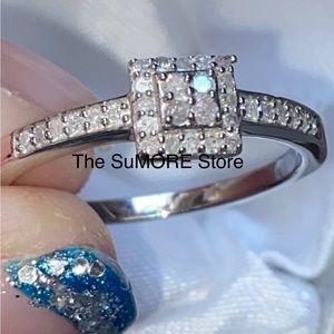 Genuine Diamond Ring
